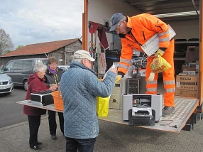 Elektro Altgeräte werden eingesammelt&nbsp;&copy;&nbsp;Landkreis Northeim