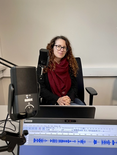 Behind the Scenes Digital Podcast mit Julia Kögler&nbsp;&copy;&nbsp;Landkreis Northeim
