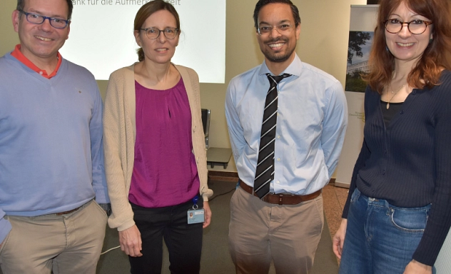 Info-Nachmittag BGP Über Angebote des BürgerGesundheitsParks Bad Gandersheim informierten (von links) Dr. Claus Wolff-Menzler, Dr. Iris Demmer, Dr. Shamindra N. Gupta und Geschäftsführerin Claudia Berger