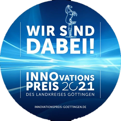 Logo zur Teilnahme am Innovationspreis 2021 des Landkreises Göttingen&nbsp;&copy;&nbsp;Landkreis Northeim