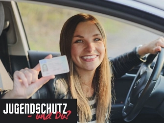 Werbung Jugendschutz und du? Führerschein © Landkreis Northeim