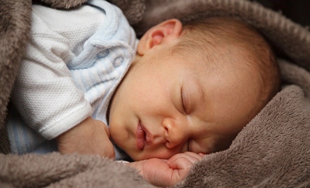 Ein schlafendes Baby