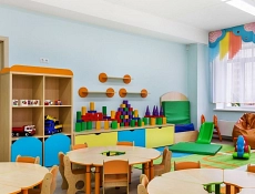 Symbolbild eines Betreuungsraumes in einer Kindertagesstätte