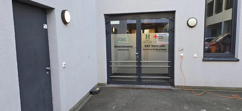 Notarztwache Northeim Zu sehen ist die Außenansicht der Notarztwache Northeim © Landkreis Northeim