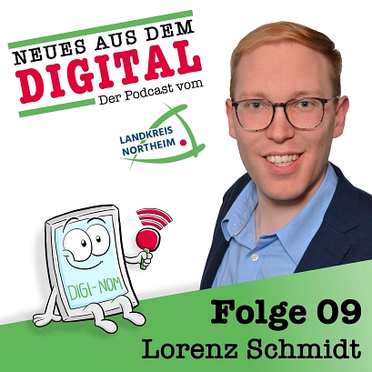 Podcast Neues aus dem Digital Folge 9 Cover Podcast Neues aus dem Digital Folge 9 Cover © Landkreis Northeim