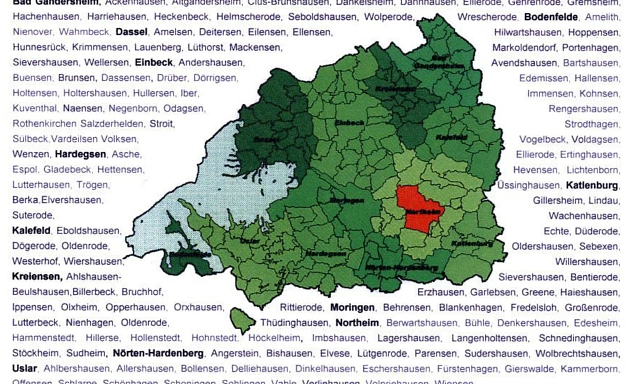 RROP 2006_Vorschaubild Vorschaubild Landkreis Northeim und Ortschaften